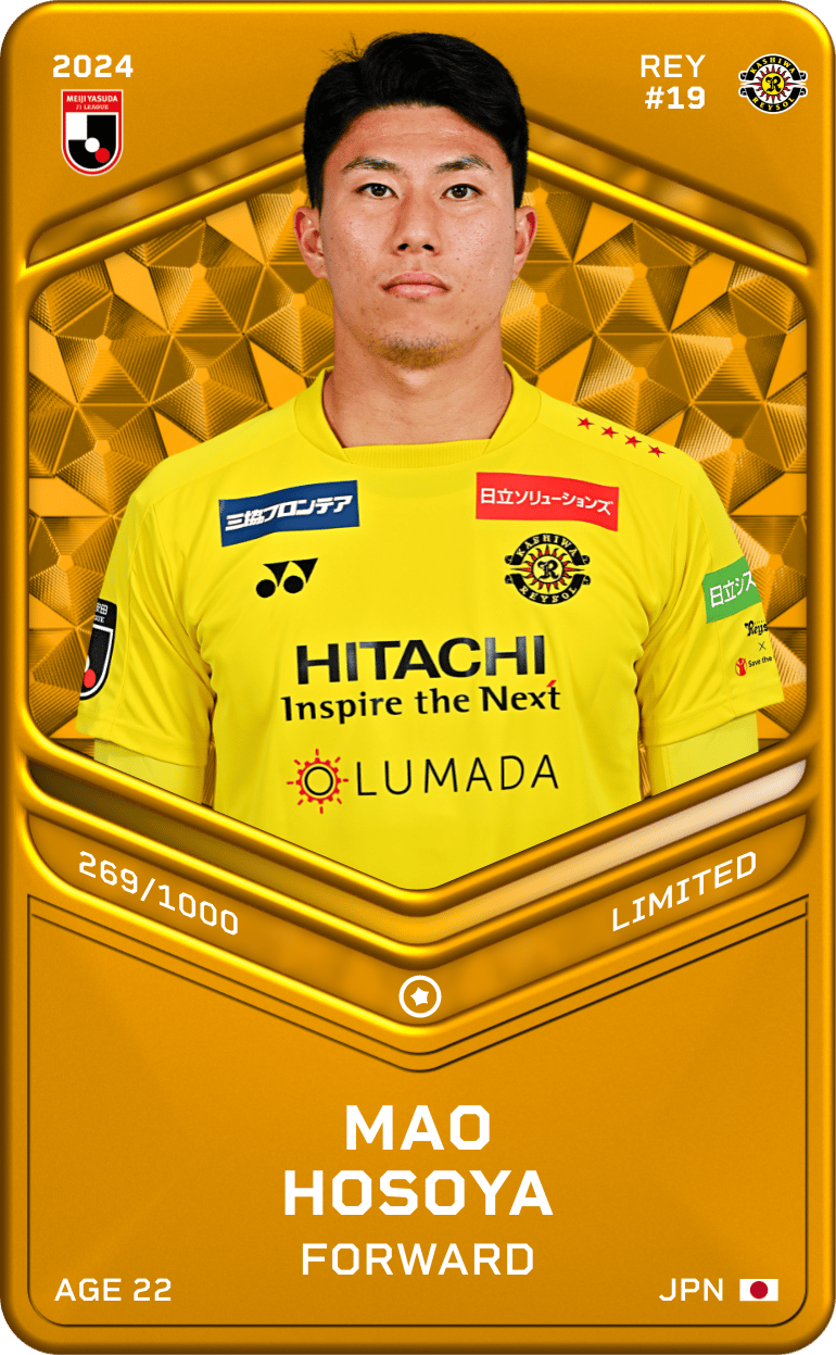Mao Hosoya 2024-25 • Limited 269/1000