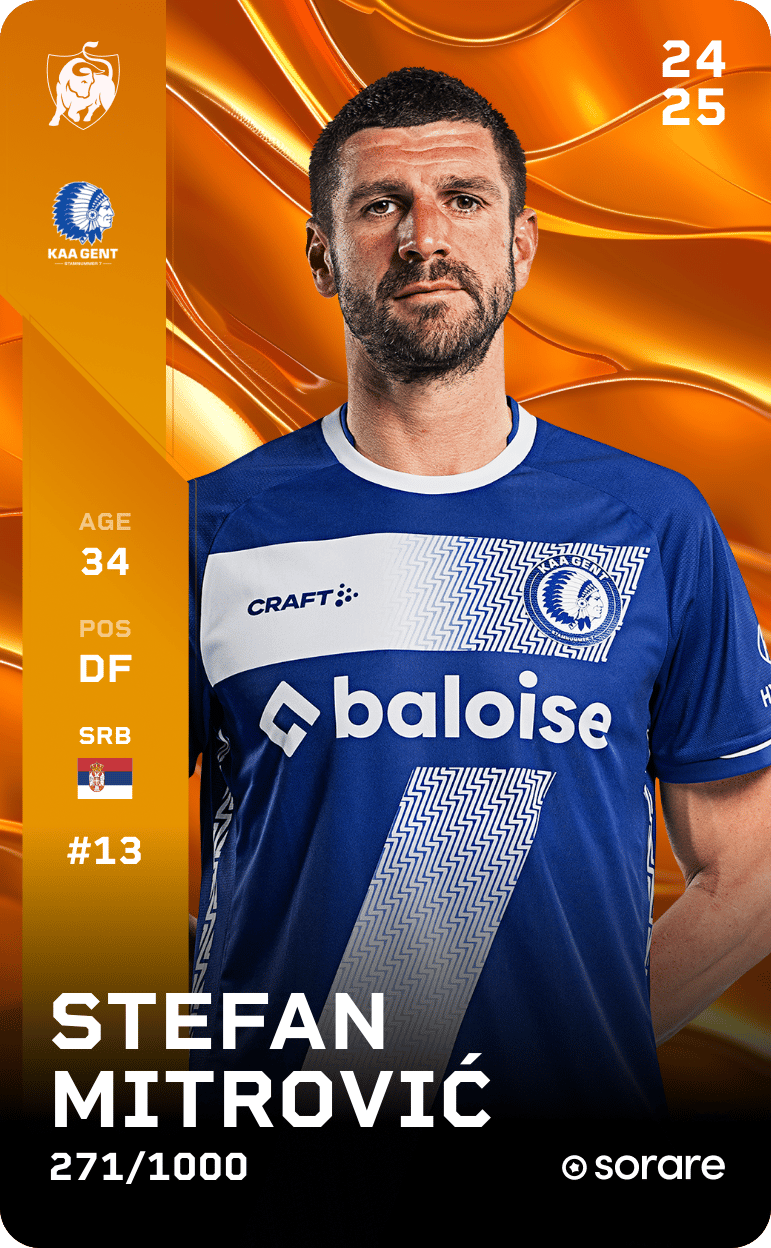 Stefan Mitrović 2024-25 • Limited 271/1000