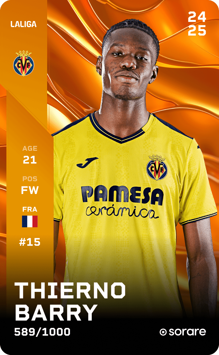 Thierno Barry 2024-25 • Limited 589/1000