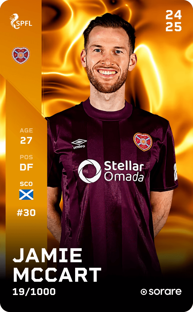 Jamie Mccart 2024-25 • Limited 19/1000