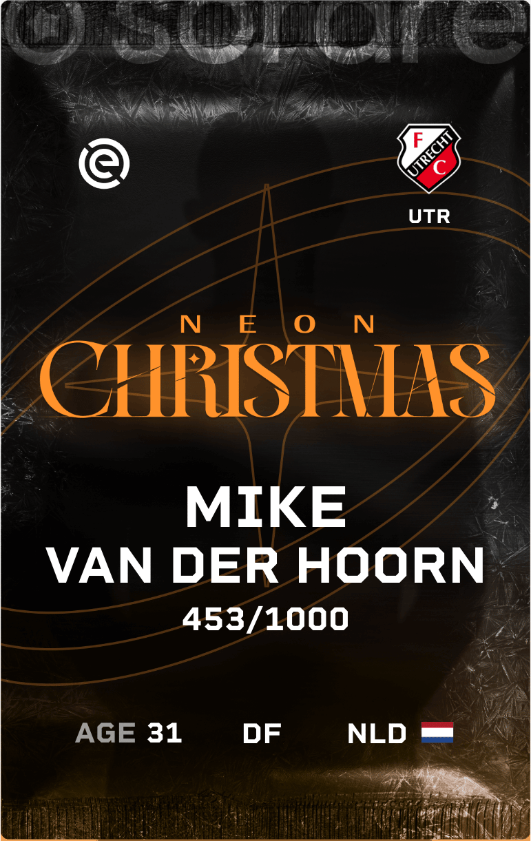Mike van der Hoorn 2024-25 • Limited 453/1000