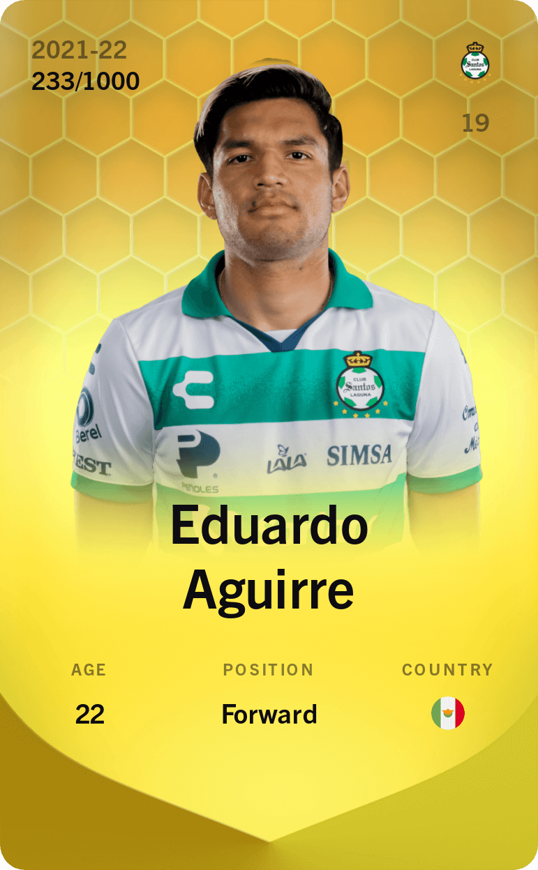 Eduardo Aguirre 2021-22 • Limited 233/1000