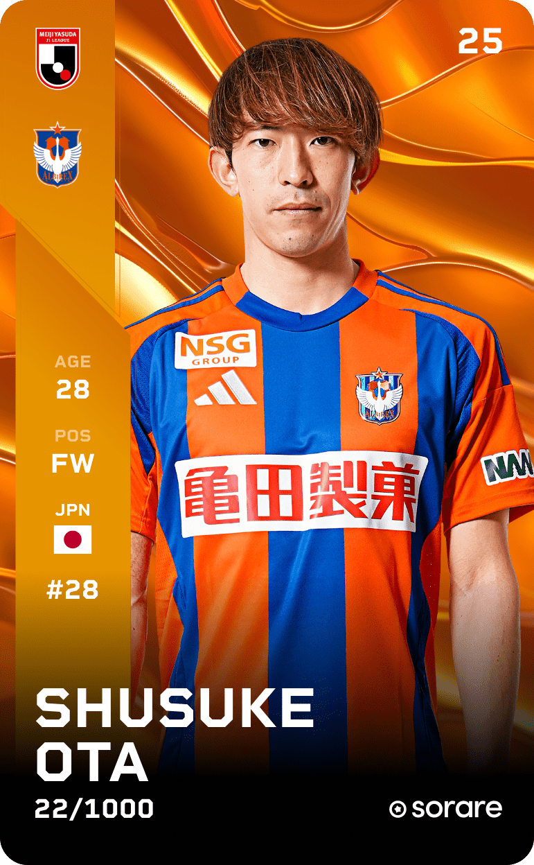 Shusuke Ota 2025-26 • Limited 22/1000