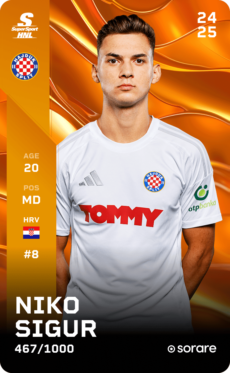 Niko Sigur 2024-25 • Limited 467/1000