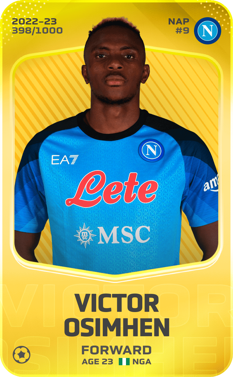 Victor Osimhen 2022-23 • Limited 398/1000