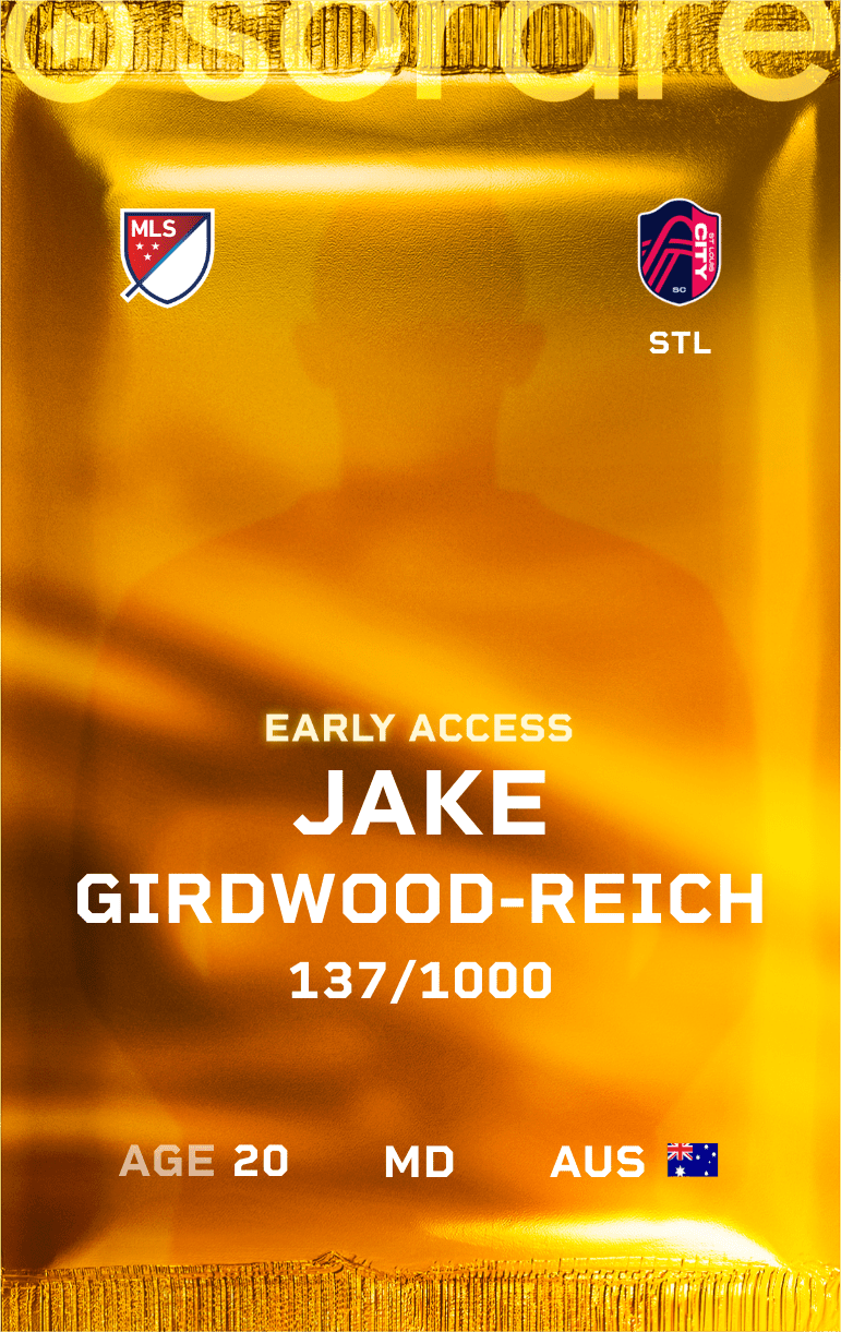 Jake Girdwood-Reich 2025-26 • Limited 137/1000