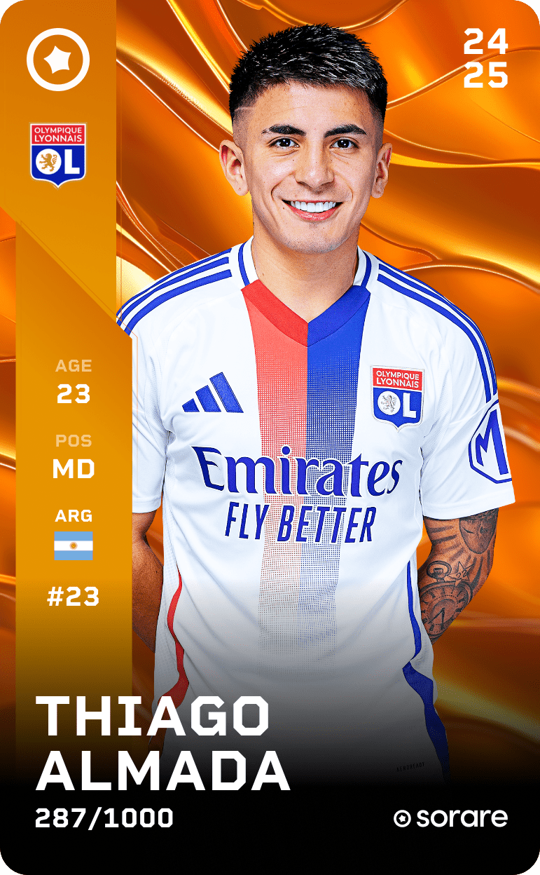Thiago Almada 2024-25 • Limited 287/1000