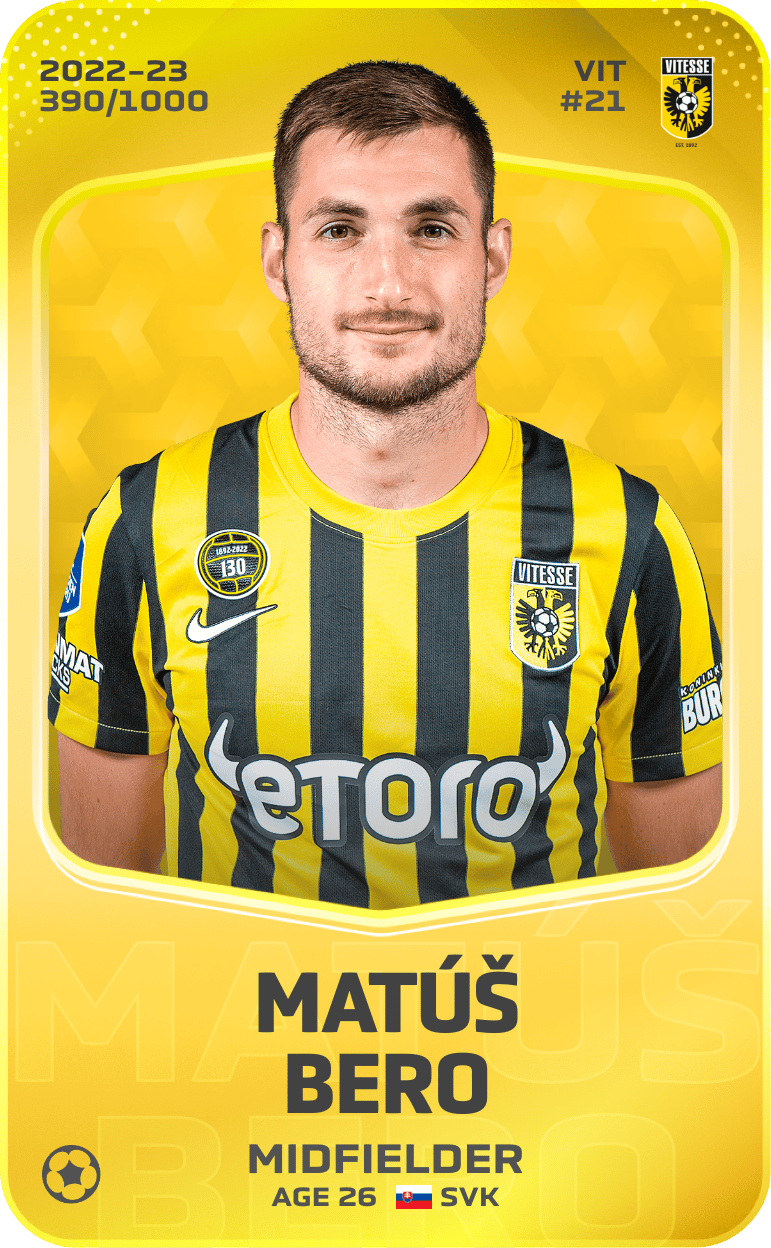 Matúš Bero 2022-23 • Limited 390/1000