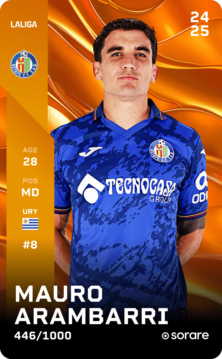 Mauro Arambarri 2024-25 • Limited 446/1000