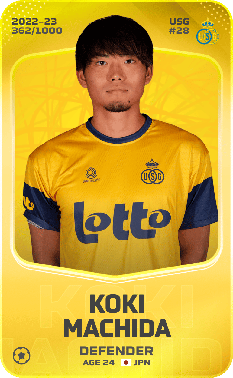 Koki Machida 2022-23 • Limited 362/1000