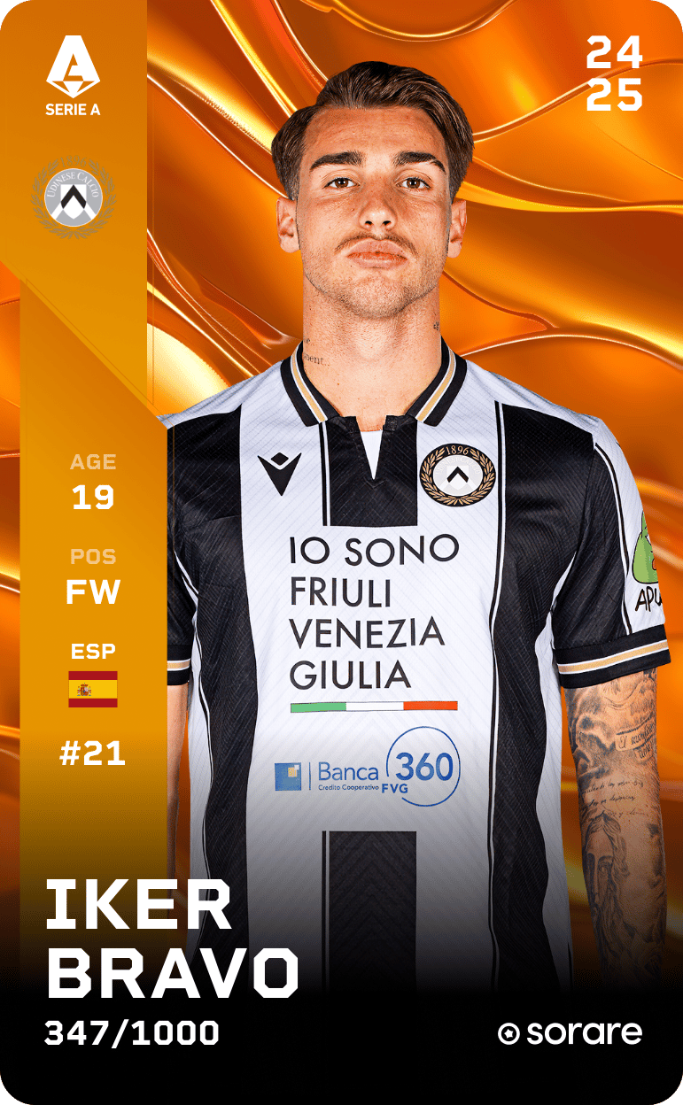 Iker Bravo 2024-25 • Limited 347/1000
