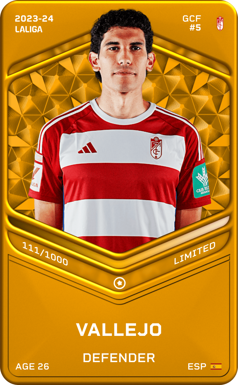 Vallejo 2023-24 • Limited 111/1000