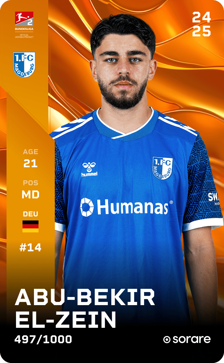 Abu-Bekir El-Zein 2024-25 • Limited 497/1000