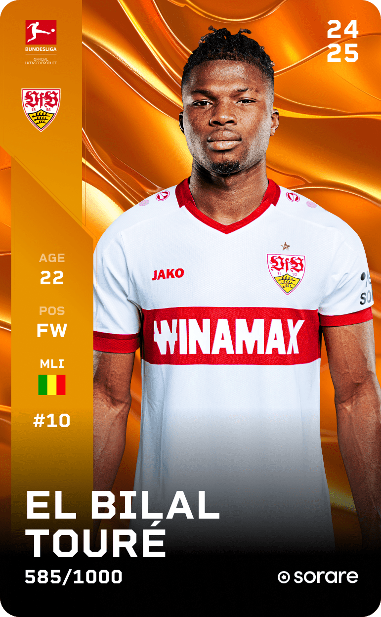 El Bilal Touré 2024-25 • Limited 585/1000