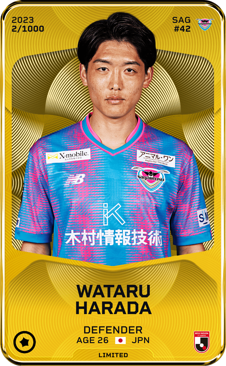 Wataru Harada 2023-24 • Limited 2/1000