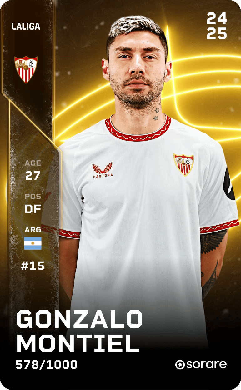 Gonzalo Montiel 2024-25 • Limited 578/1000