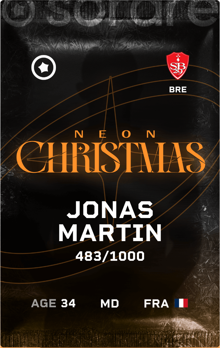 Jonas Martin 2024-25 • Limited 483/1000