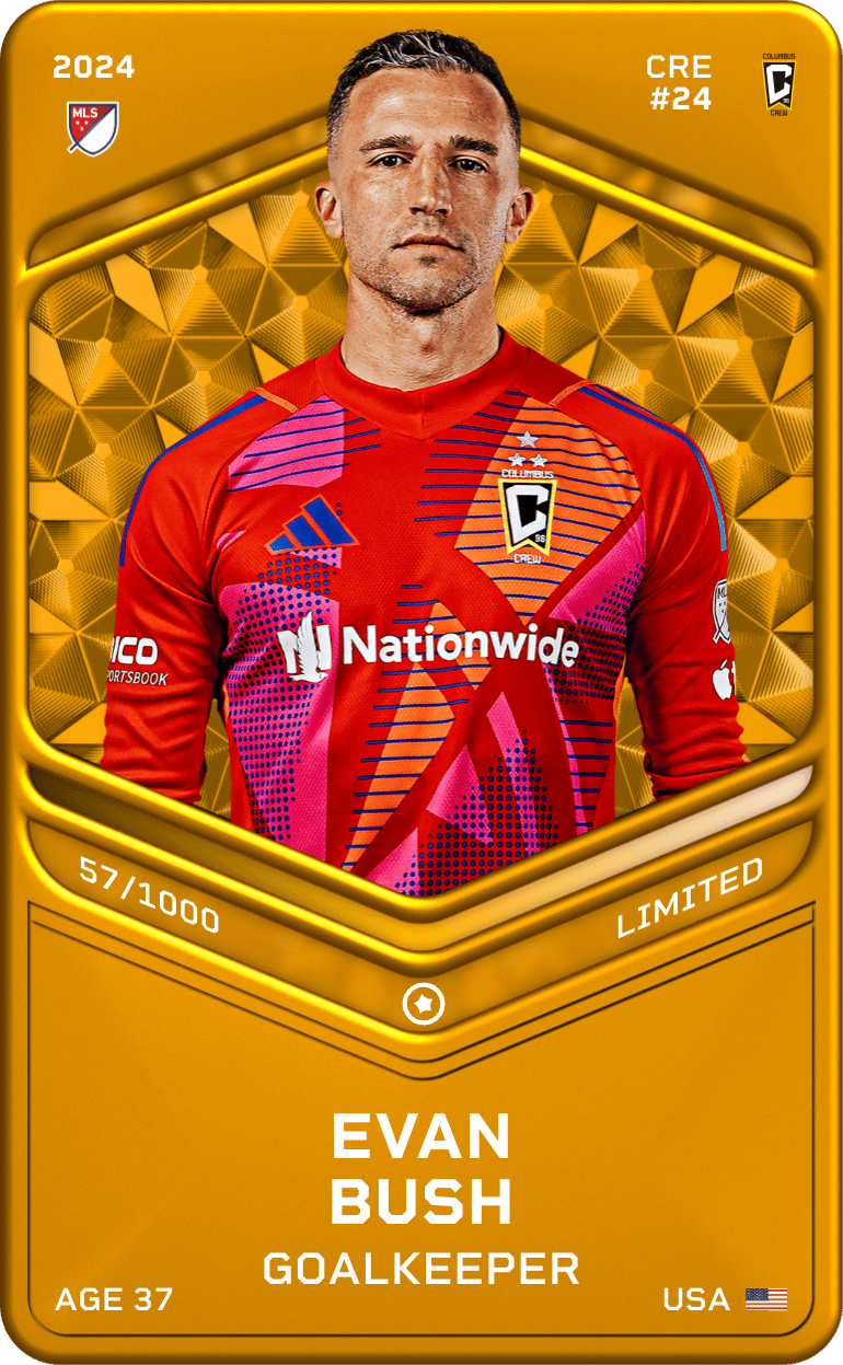 Evan Bush 2024-25 • Limited 57/1000