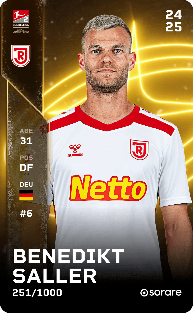 Benedikt Saller 2024-25 • Limited 251/1000