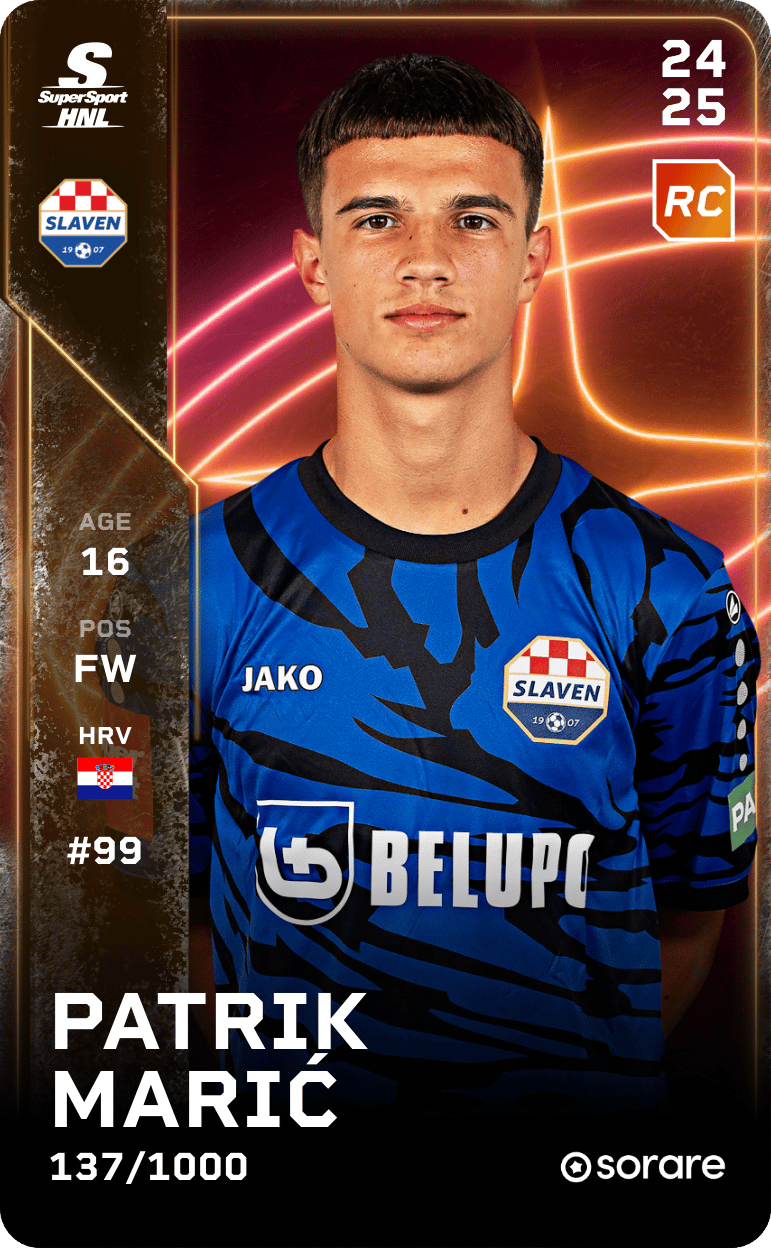 Patrik Marić 2024-25 • Limited 137/1000