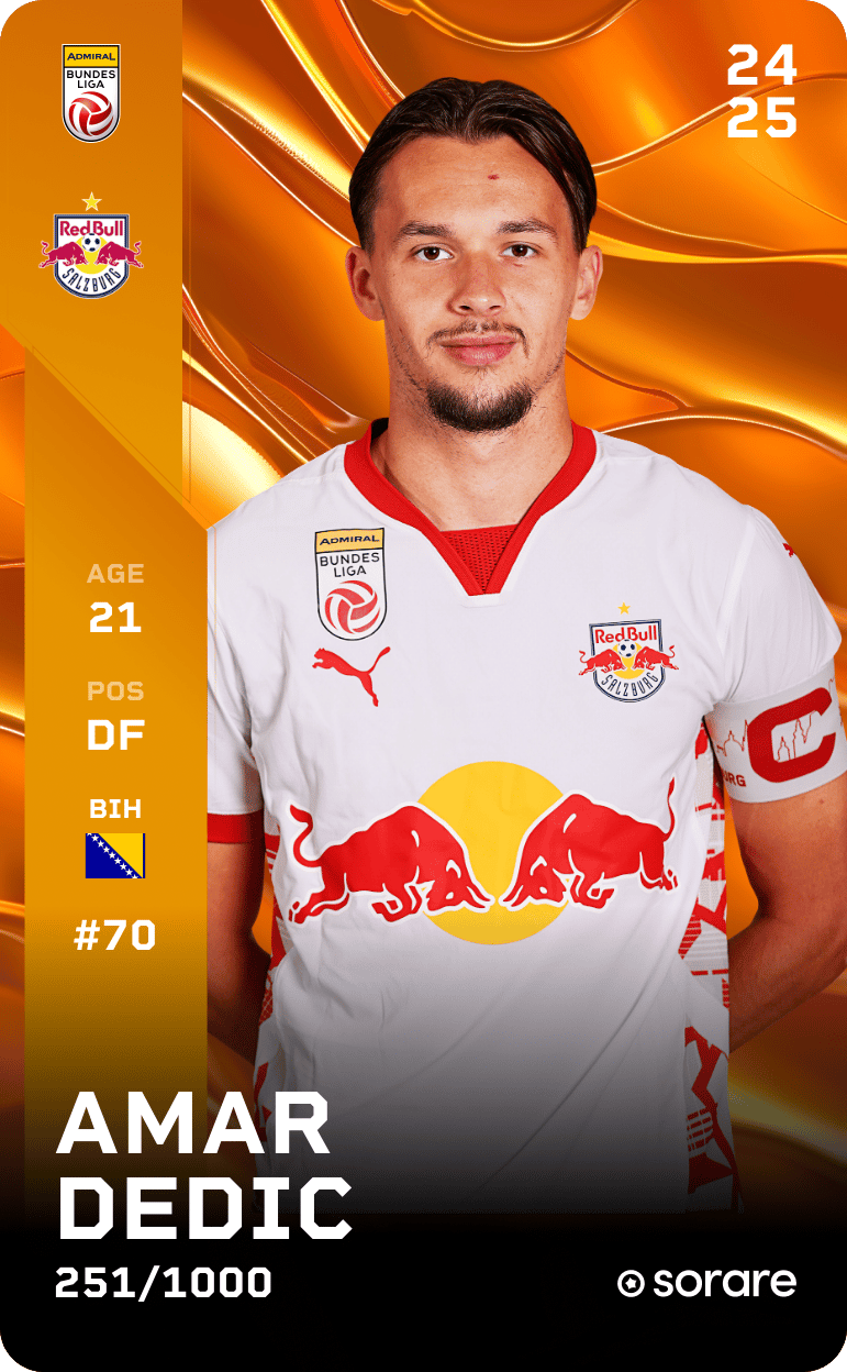 Amar Dedić 2024-25 • Limited 251/1000
