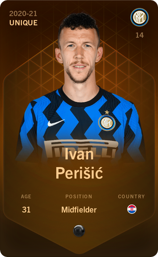 Sorare - Sorare Official - Ivan Perišić 2020-21 • Unique - NFT # 43634752715232423210095677224490196534136086535306129009017385800126243499990