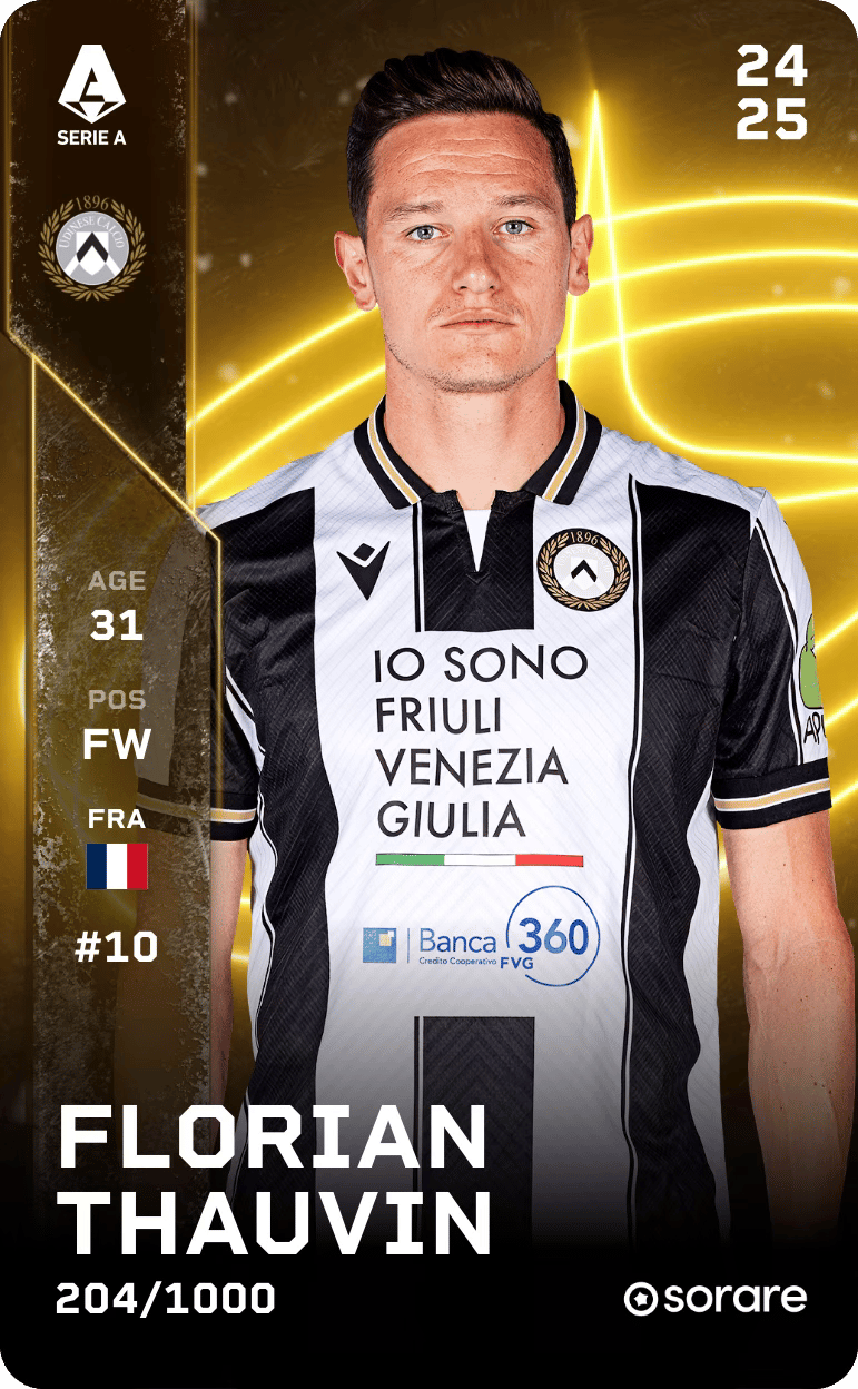 Florian Thauvin 2024-25 • Limited 204/1000