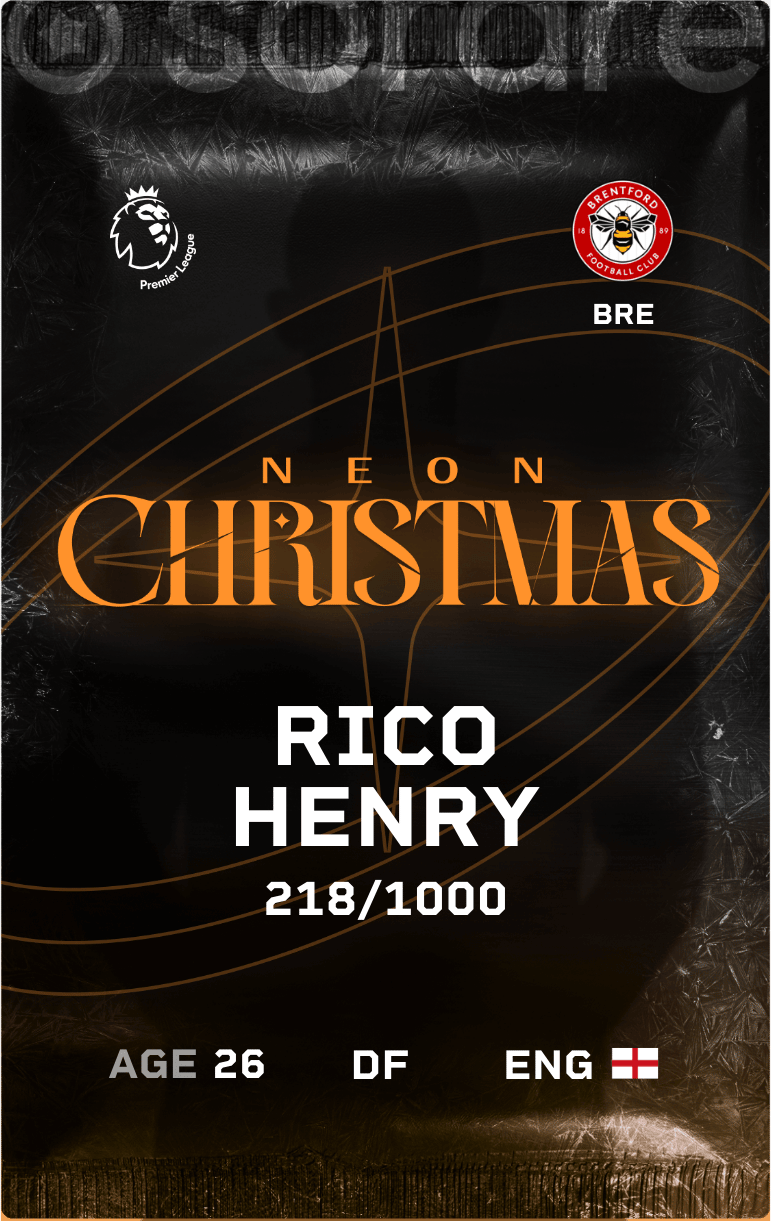 Rico Henry 2024-25 • Limited 218/1000