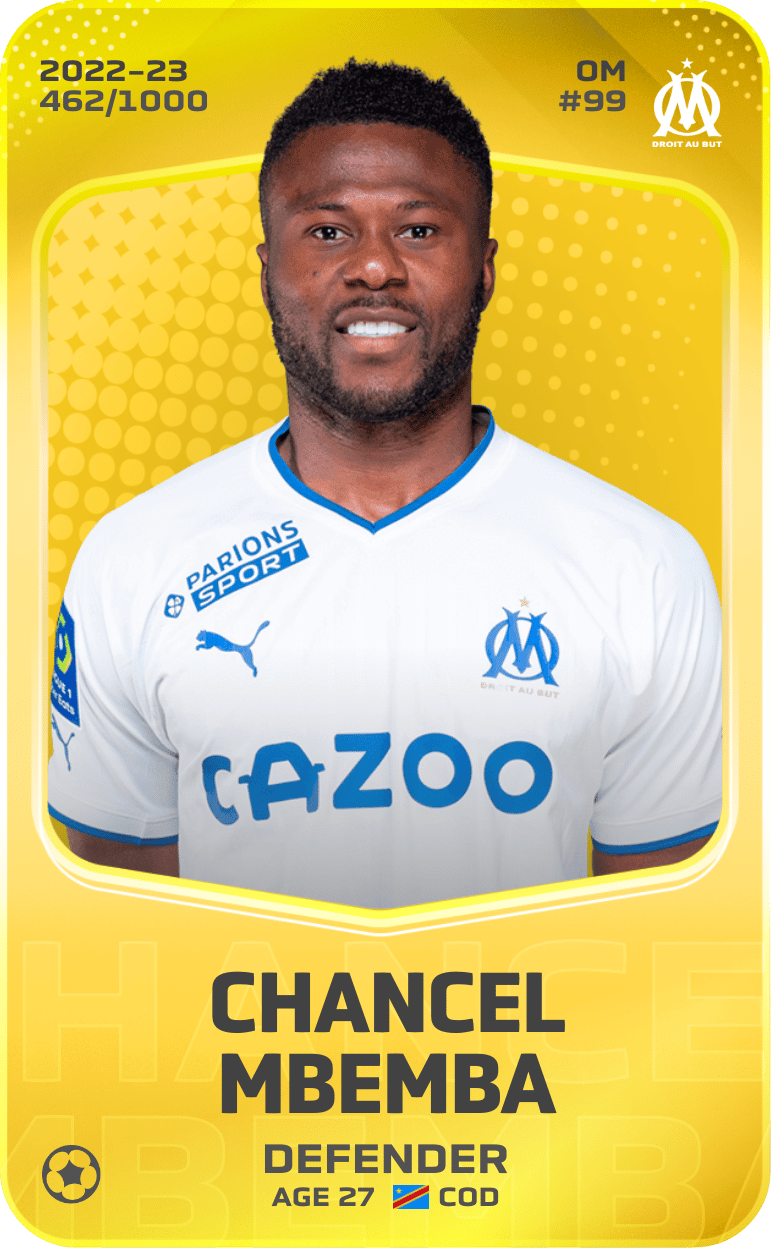 Chancel Mbemba 2022-23 • Limited 462/1000