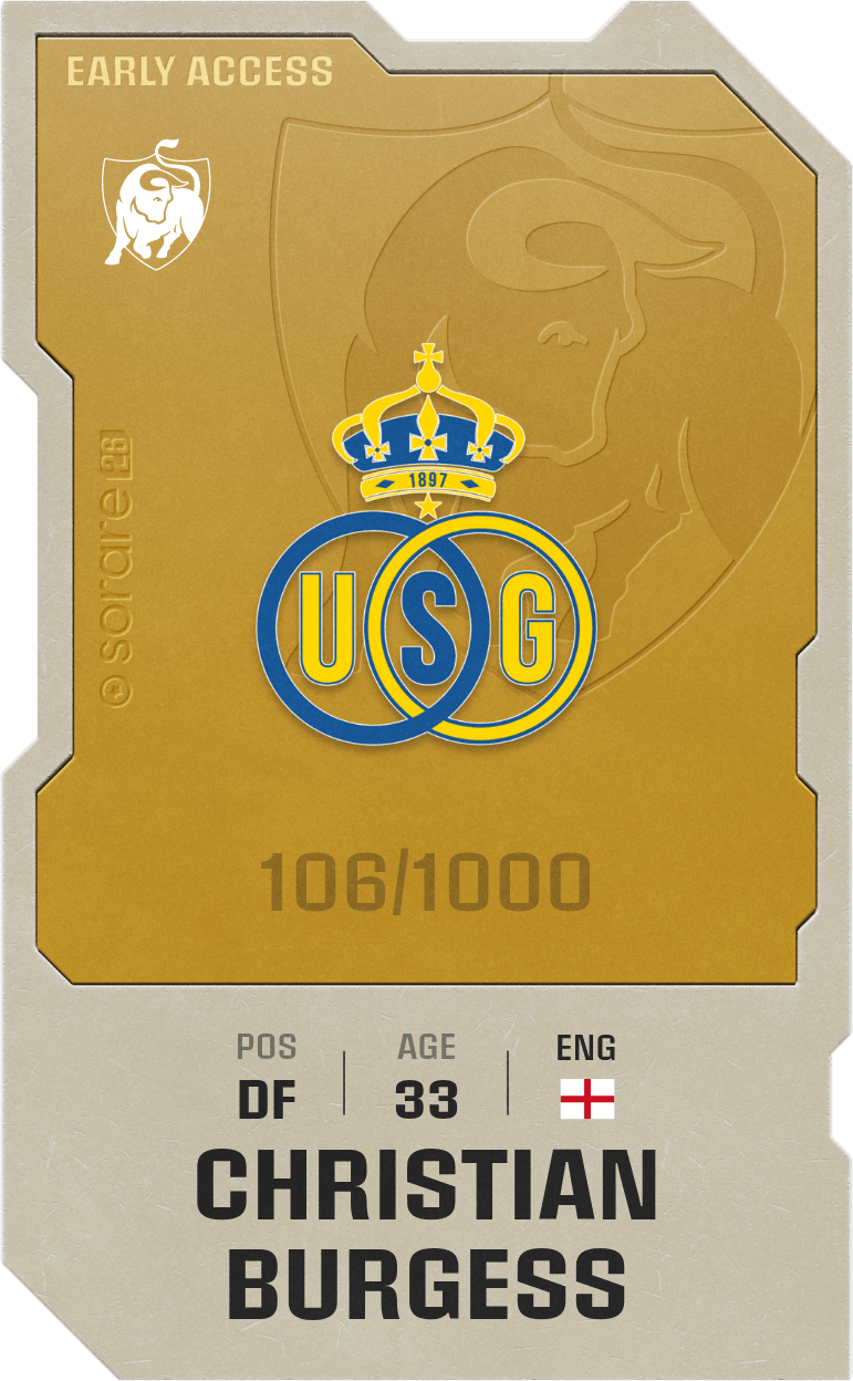 Christian Burgess 2025-26 • Limited 106/1000