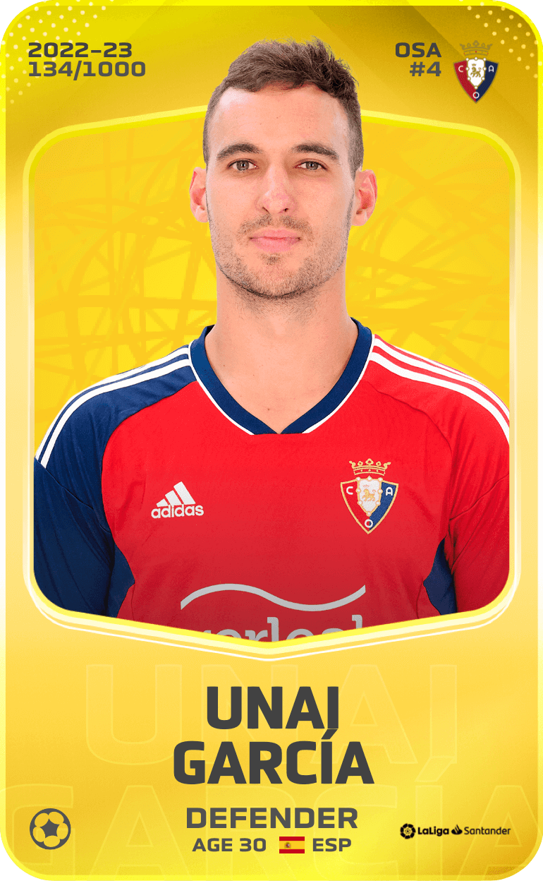 Unai García 2022-23 • Limited 134/1000