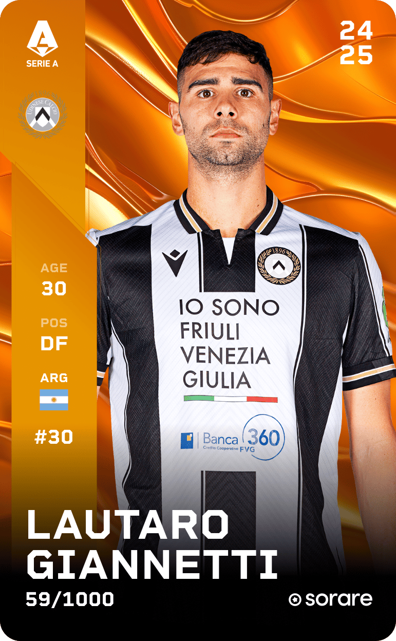 Lautaro Giannetti 2024-25 • Limited 59/1000