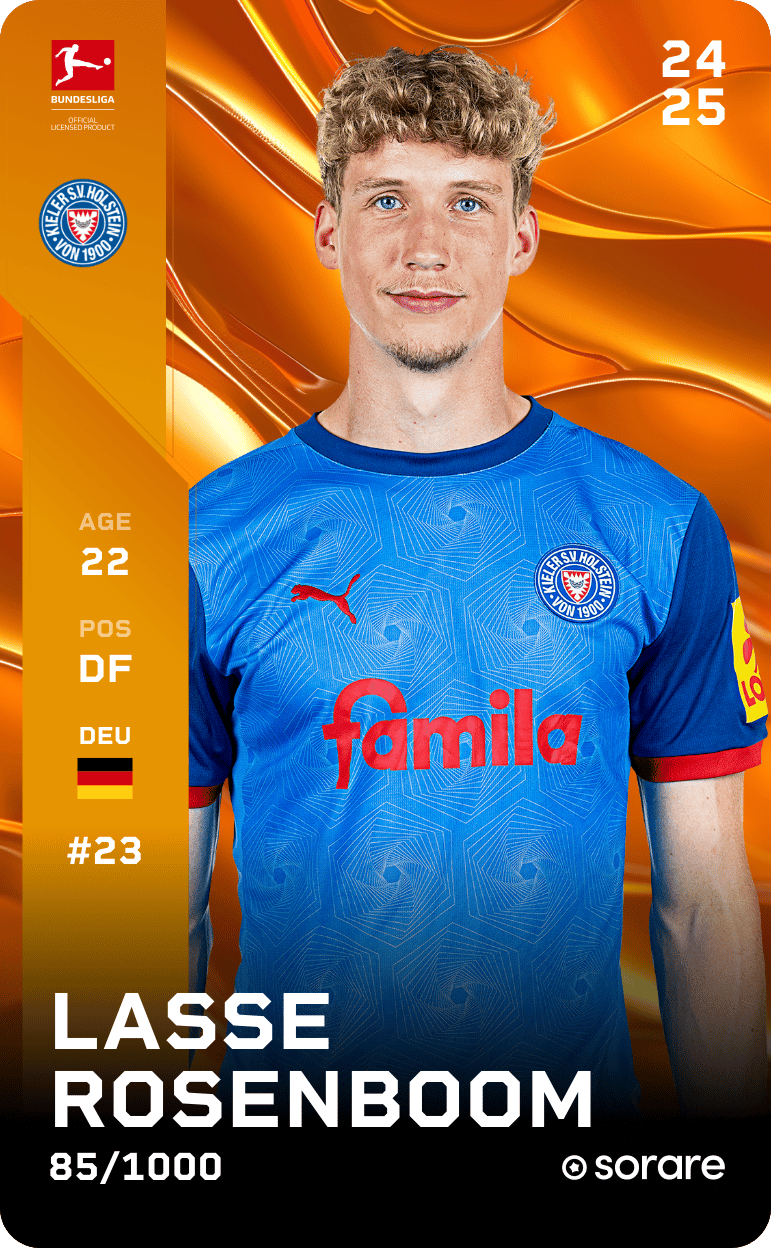 Lasse Rosenboom 2024-25 • Limited 85/1000