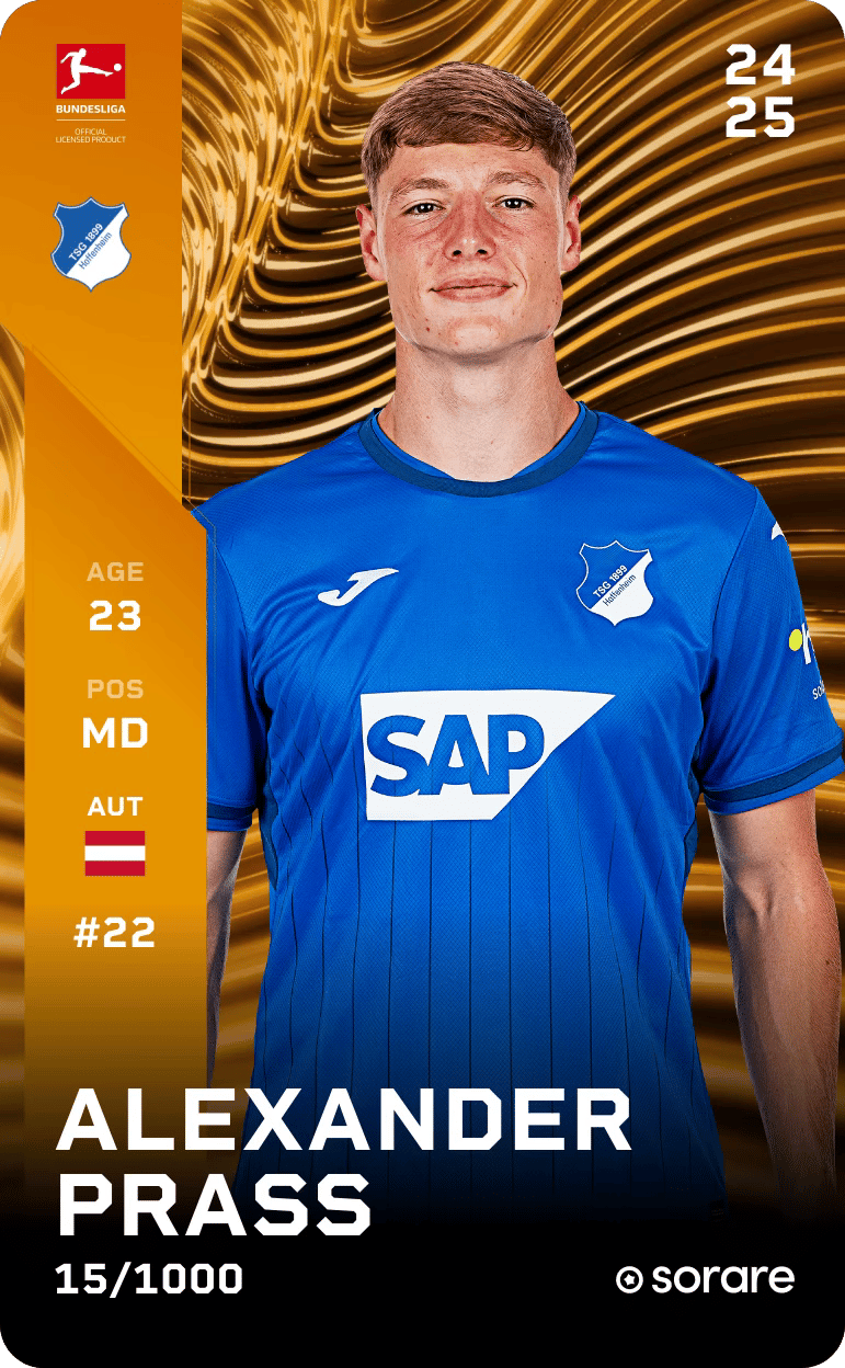 Alexander Prass 2024-25 • Limited 15/1000