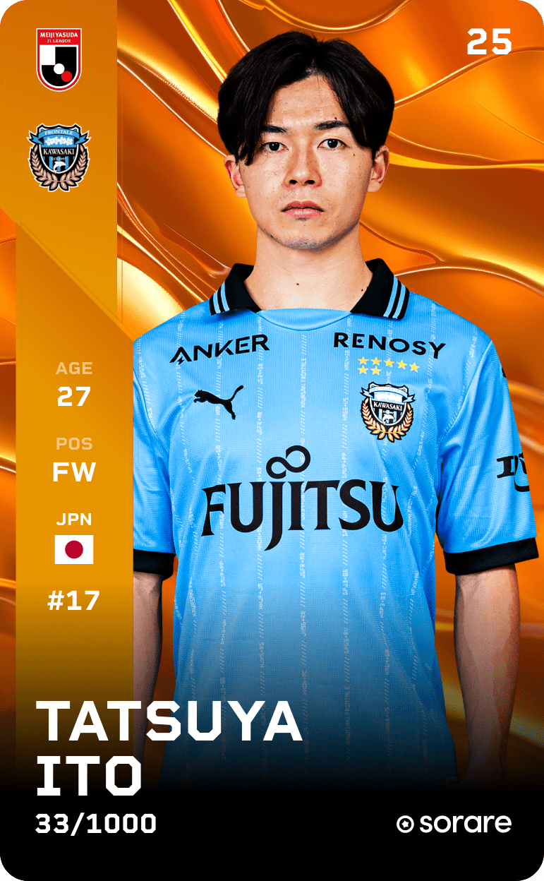 Tatsuya Ito 2025-26 • Limited 33/1000