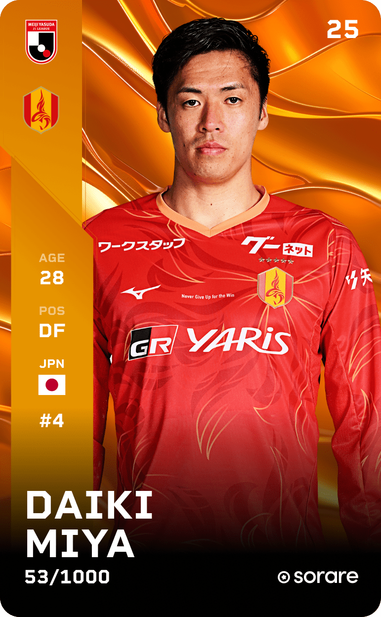 Daiki Miya 2025-26 • Limited 53/1000
