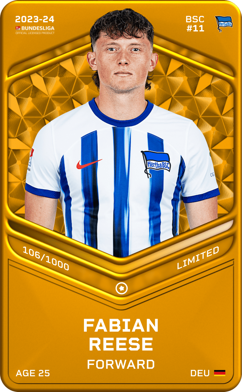 Fabian Reese 2023-24 • Limited 106/1000