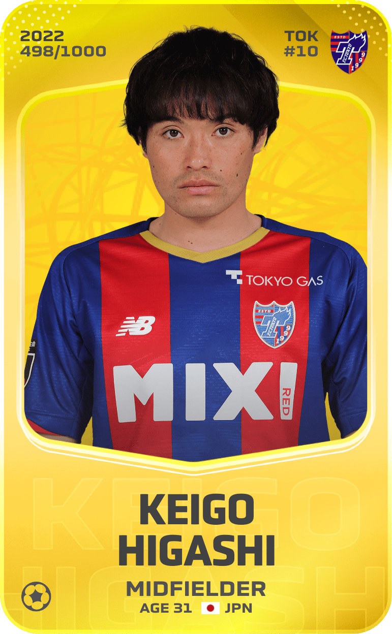 Keigo Higashi 2022-23 • Limited 498/1000