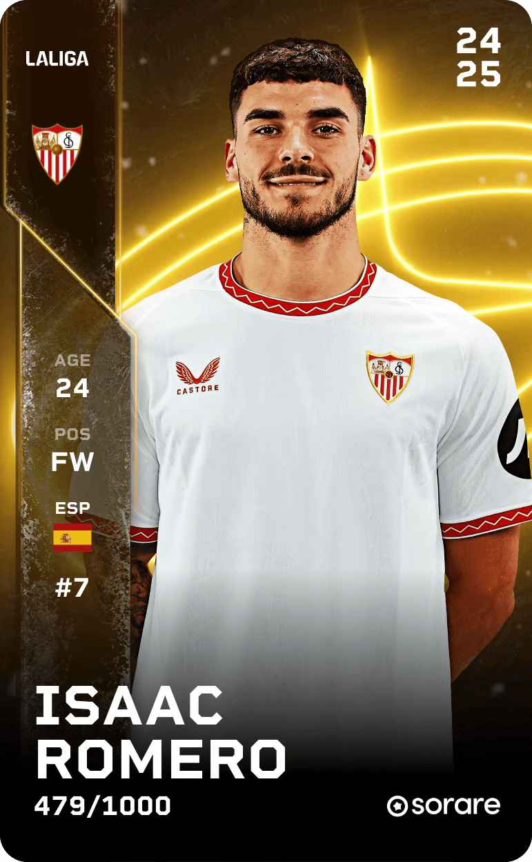 Isaac Romero 2024-25 • Limited 479/1000