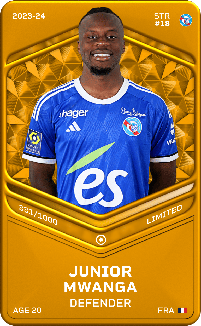 Junior Mwanga 2023-24 • Limited 331/1000