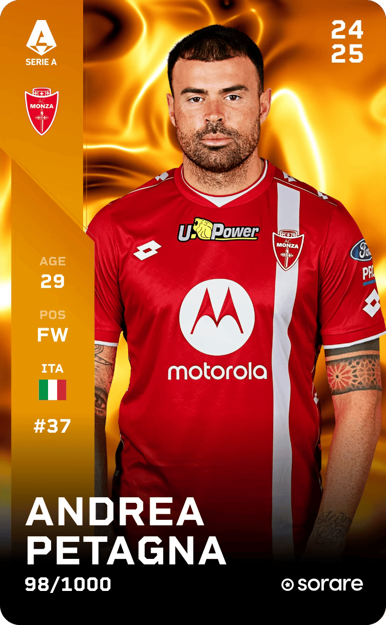 Andrea Petagna 2024-25 • Limited 98/1000