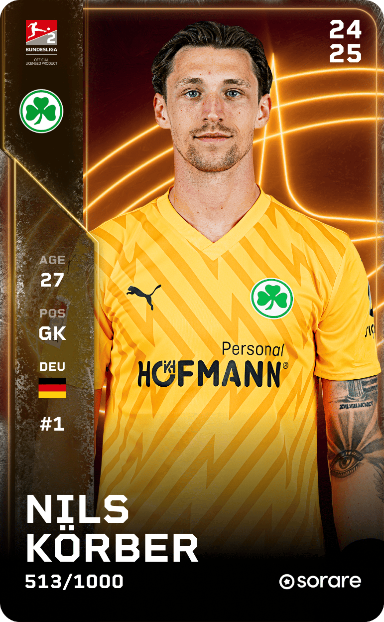 Nils-Jonathan Körber 2024-25 • Limited 513/1000