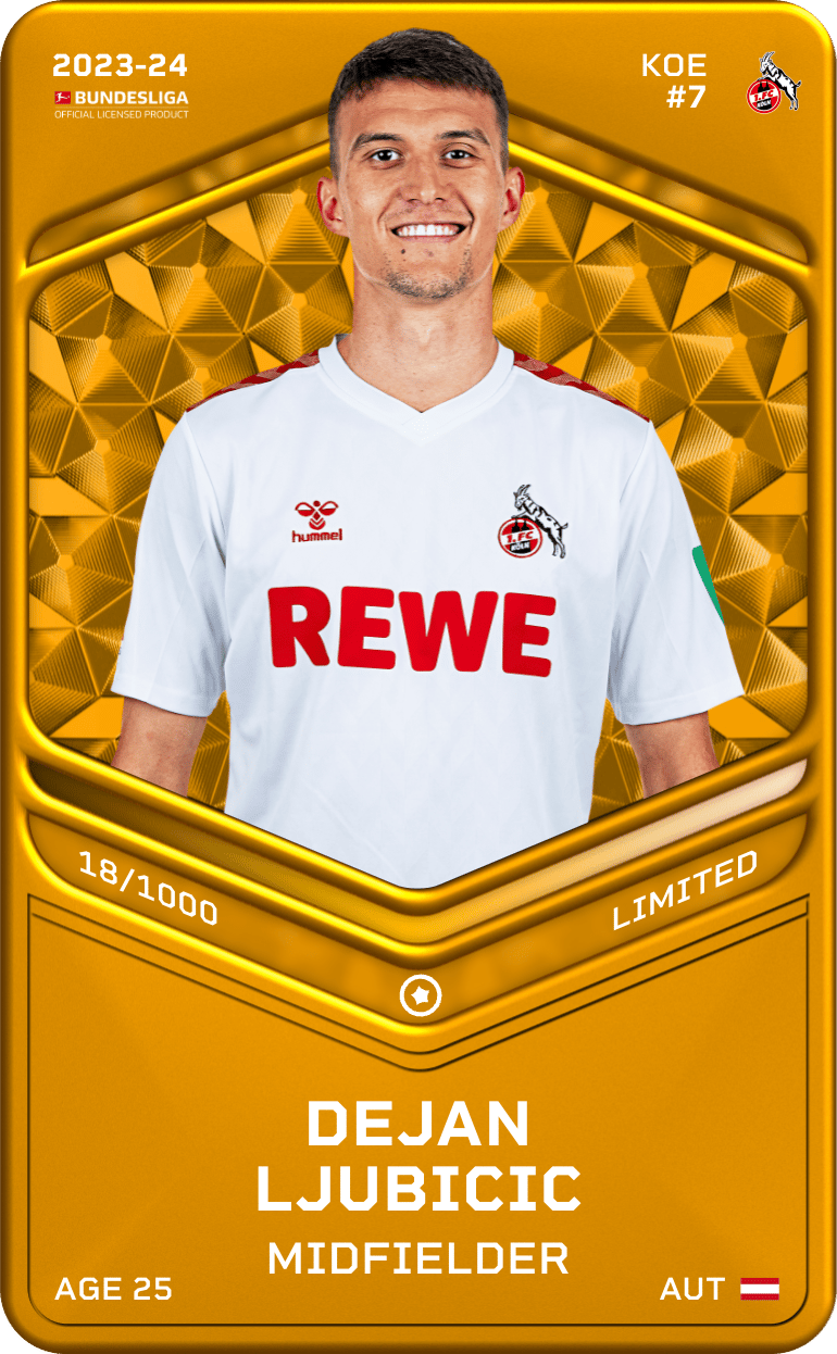 Dejan Ljubicic 2023-24 • Limited 18/1000