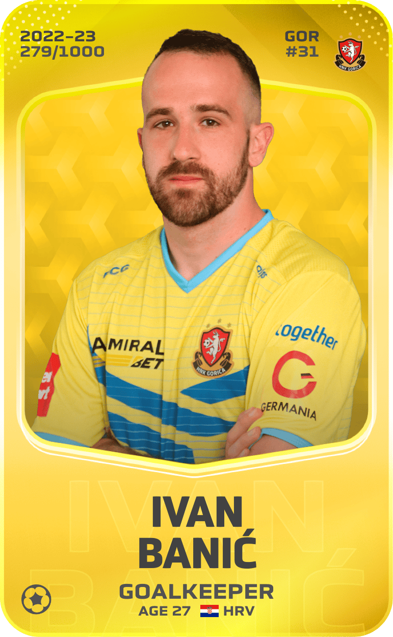 Ivan Banić 2022-23 • Limited 279/1000