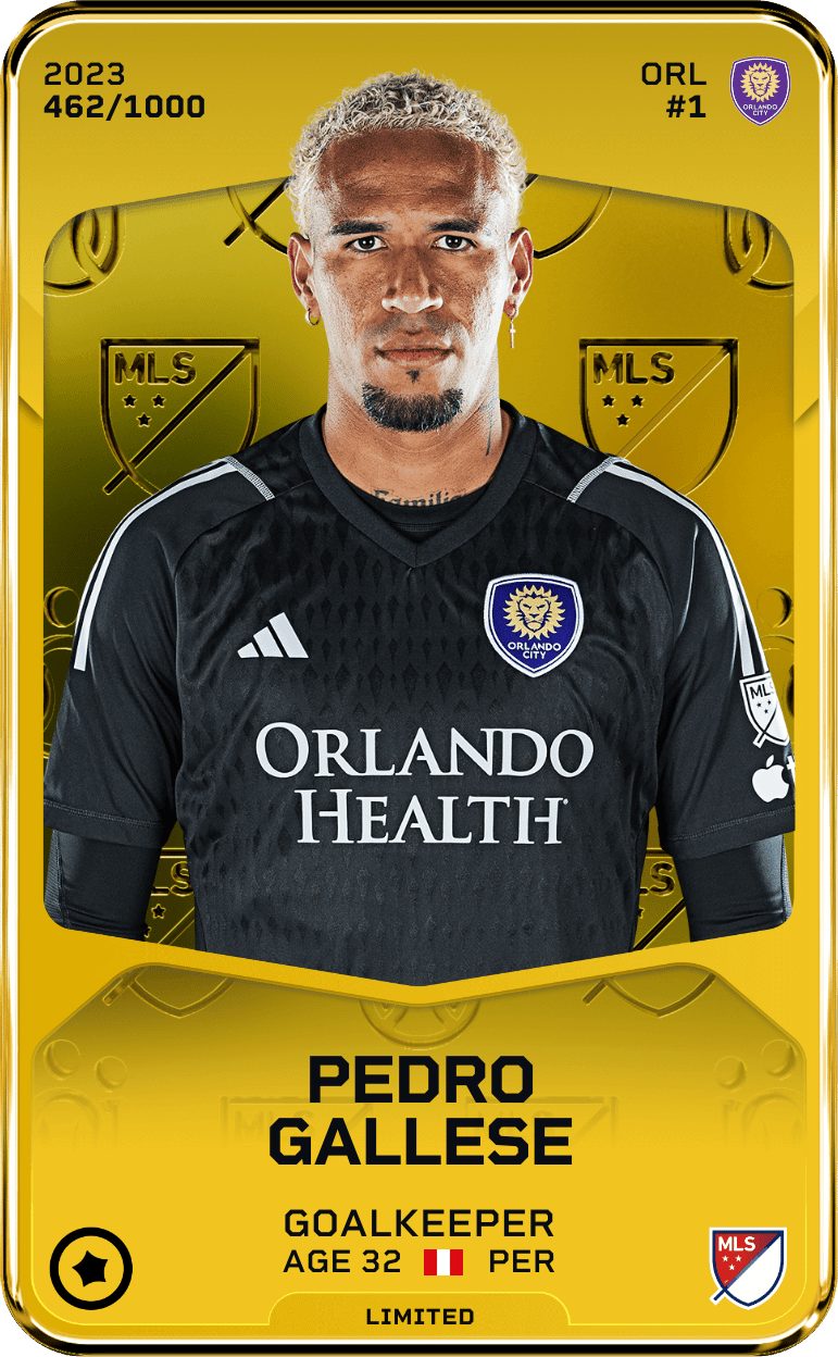 Pedro Gallese 2023-24 • Limited 462/1000