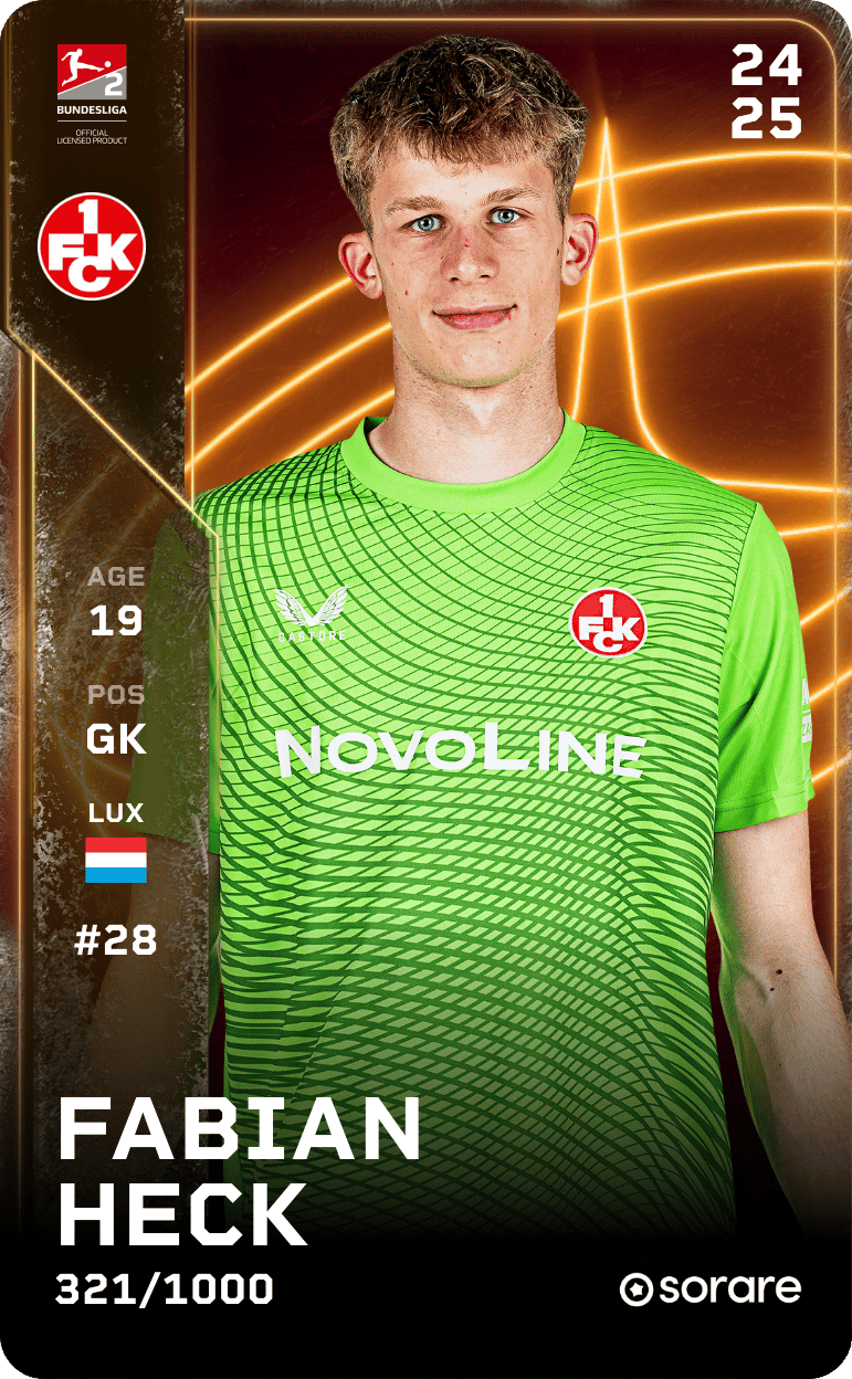 Fabian Heck 2024-25 • Limited 321/1000