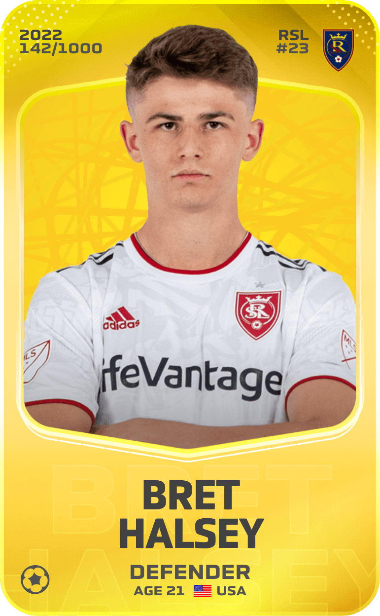 Bret Halsey 2022-23 • Limited 142/1000