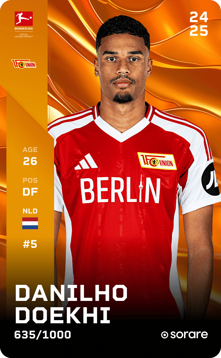 Danilho Doekhi 2024-25 • Limited 635/1000