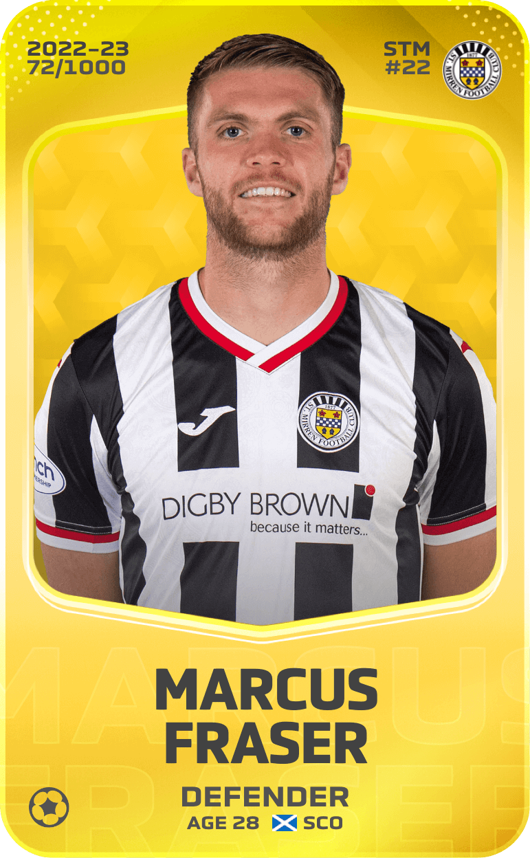 Marcus Fraser 2022-23 • Limited 72/1000