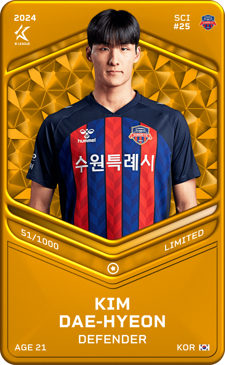 Kim Dae-Hyeon 2024-25 • Limited 51/1000
